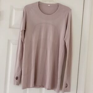 Lululemon Run Swiftly Tech Tee in Blissful Pink